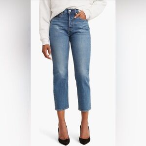 Levi Wedgie Straight Jeans